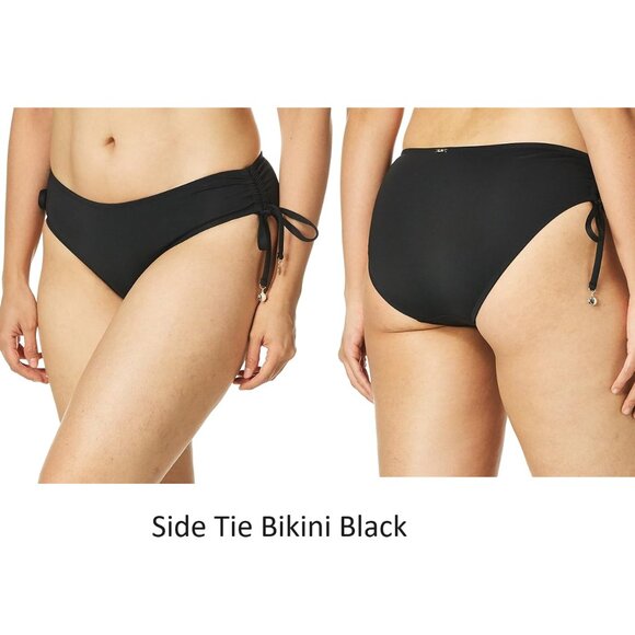 NWT Anne Cole Women's Side Shirred Bikini Bottoms Multicolor XS-20W $70 12HL380 - Picture 4 of 10